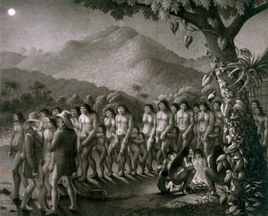 Danse de la tribu Puri, illustration de l