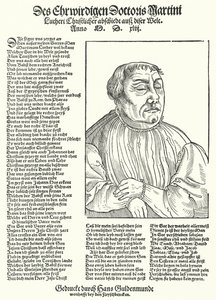 Mort du réformateur protestant allemand Martin Luther - German School