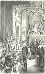 Députation du Parlement de Francfort offrant la couronne d