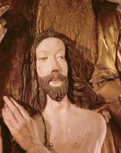 Détail du Baptême du Christ - German School