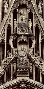 Détail de la Vierge et l