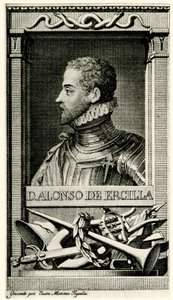 Don Alonso de Ercilla y Zúñiga - German School