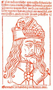 Dracula (Vlad Tepes), 1491 - German School