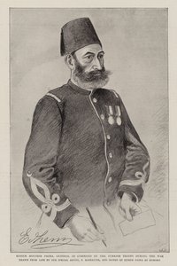 Edhem Moushir Pacha, général commandant les troupes turques pendant la guerre - German School