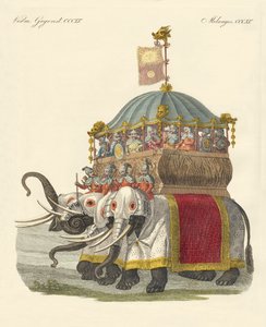 Château éléphant du Grand Khan Kublai - German School
