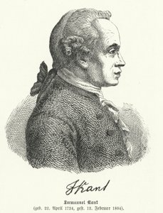Emmanuel Kant, philosophe allemand - German School