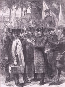 Résidents anglais quittant Paris, Histoire de la guerre entre la France et l