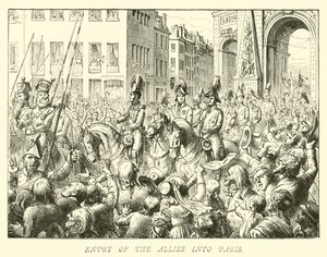 Entrée des Alliés à Paris - German School