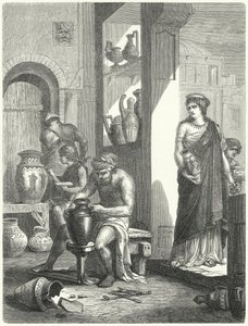Atelier de poterie étrusque - German School