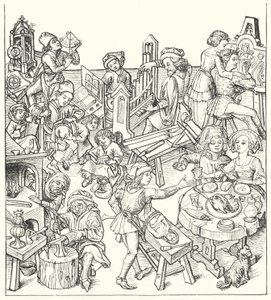 La vie quotidienne en Allemagne au 15ème siècle - German School
