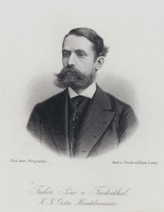 Felix Pino von Friedenthal, fonctionnaire et homme politique autrichien (gravure) - German School