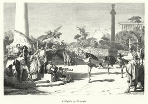 Festival à Olympie, Grèce antique - German School