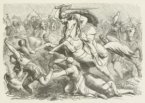 Premier jour de bataille avec Arminius - German School