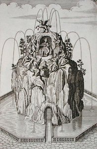 Conception de fontaine, de 