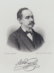 Franz Doppler, flûtiste et compositeur autrichien (gravure)