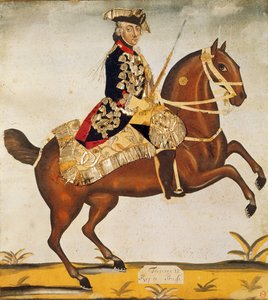 Frédéric II le Grand (1712-1786) Roi de Prusse - German School