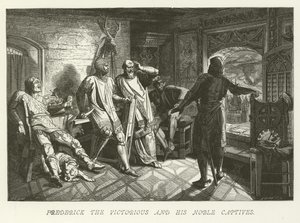 Frédéric le Victorieux et ses nobles captifs - German School