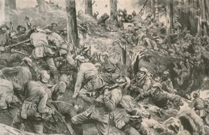 De la bataille dans les Vosges - German School