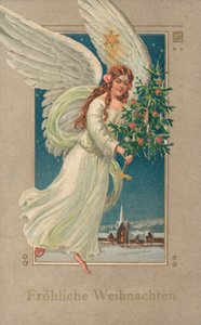 Carte de Noël allemande - German School
