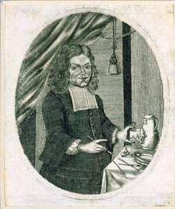 Peintre sur verre allemand - German School