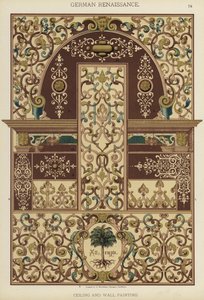 Renaissance allemande, Peinture de plafond et de mur - German School