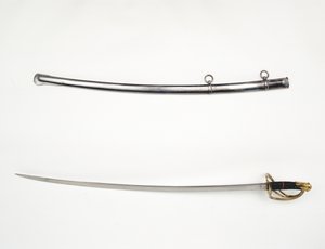 Épée de cavalerie allemande et fourreau, Artillerie de l