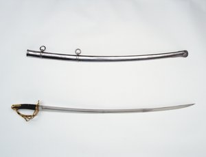 Épée de cavalerie allemande et fourreau, Artillerie de l