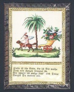 Carte de vœux allemande