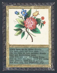 Carte de vœux allemande