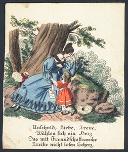 Carte de vœux allemande - German School