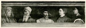 Giotto di Bondone (1267 - 1337), Paolo Uccello (1397 - 1475), Donatello (1386 - 1466), Antonio Manetti (1402 - 1460), Filippo di der Brunellesco (1377 - 1466) - German School