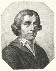 Giuseppe Parini, satiriste et poète italien (gravure) - German School