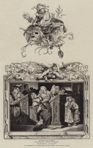 "Faust" de Goethe (gravure) - German School