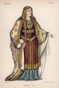 Goneril, de Le Roi Lear de Shakespeare - German School