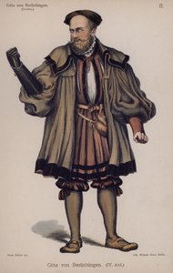 Gotz von Berlichingen, personnage principal de la pièce de Goethe