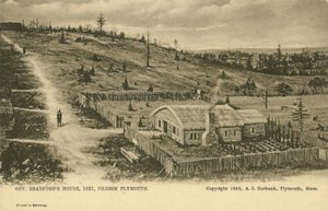 Maison du gouverneur William Bradford, colonie de Plymouth - German School
