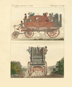 Le carrosse à vapeur de Gurney - German School