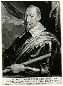 Gustave II Adolphe, Roi de Suède - German School