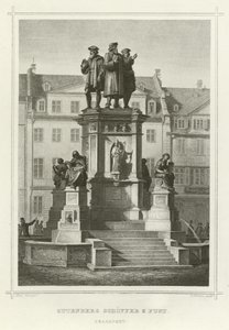Gutenberg, Schoffer et Fust, Francfort