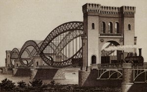 Hambourg : Eisenbahn-Elb-Brucke, le pont ferroviaire sur l