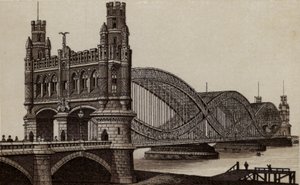 Hambourg : Neue Elb-Brücke, nouveau pont sur l