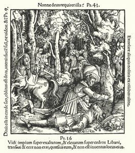Hans von Hutten tué par Ulrich, duc de Wurtemberg, 1515 - German School