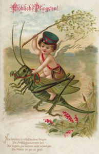 Joyeuse Pentecôte (lithographie couleur)