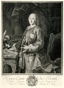 Heinrich Comte Brühl - German School