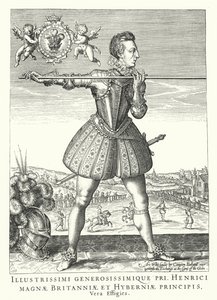 Henri Frédéric, prince de Galles, fils aîné du roi Jacques Ier d