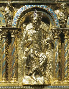Henri IV, empereur romain germanique (1050-1106), détail du sanctuaire de l