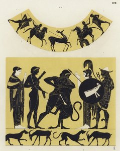 Hercule combattant le lion de Némée - German School