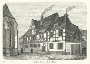 Maison du poète Johann Wilhelm Ludwig Gleim, Halberstadt, Allemagne - German School
