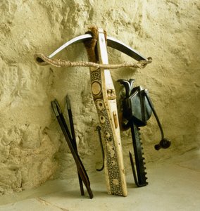 Arbalète de chasse appartenant au Landgrave de Moritz, vers 1600