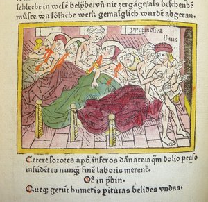 Hypermnestra, Lynceus - German School